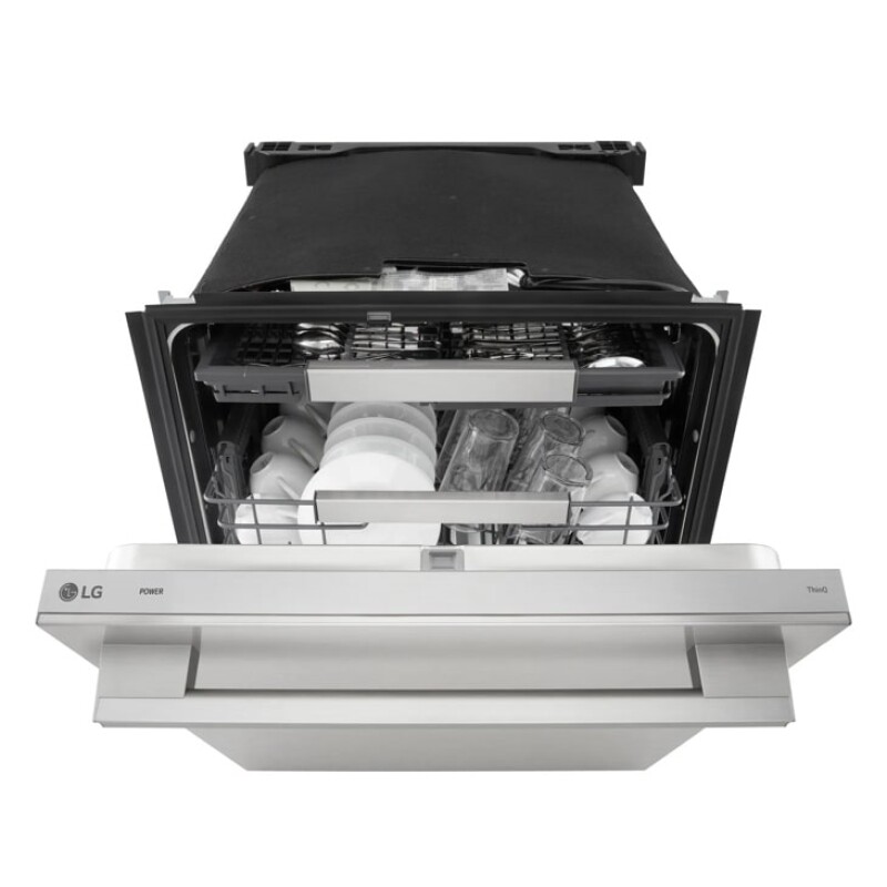 Smart FlushFit™ Hidden Top Control Dishwasher with 1-Hour Wash & Dry, QuadWash® Pro, TrueSteam® and Dynamic Heat Dry™ w/AutoVent Dry™ view 18
