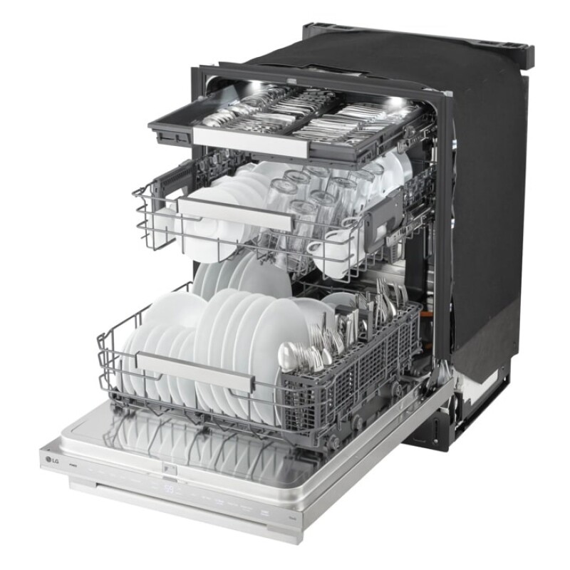 Smart FlushFit™ Hidden Top Control Dishwasher with 1-Hour Wash & Dry, QuadWash® Pro, TrueSteam® and Dynamic Heat Dry™ w/AutoVent Dry™ view 13