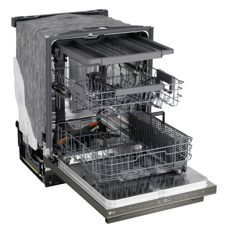 24 Inch Smart Flushfit™ Top Control Dishwasher With 1-hour Wash & Dry, Quadwash® Pro, And Dynamic Heat Dry™ W/autovent Dry™ LDNTM545D