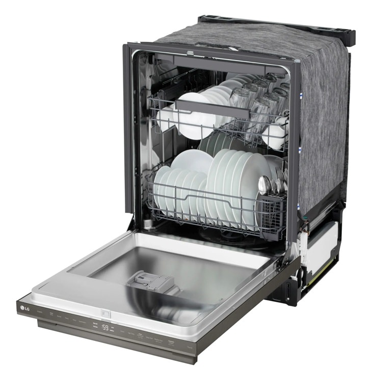 24 Inch Smart Flushfit™ Top Control Dishwasher With 1-hour Wash & Dry, Quadwash® Pro, And Dynamic Heat Dry™ W/autovent Dry™ LDNTM545D