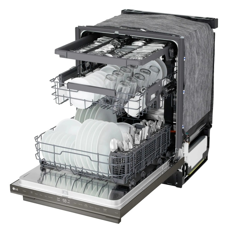 24 Inch Smart Flushfit™ Top Control Dishwasher With 1-hour Wash & Dry, Quadwash® Pro, And Dynamic Heat Dry™ W/autovent Dry™ LDNTM545D