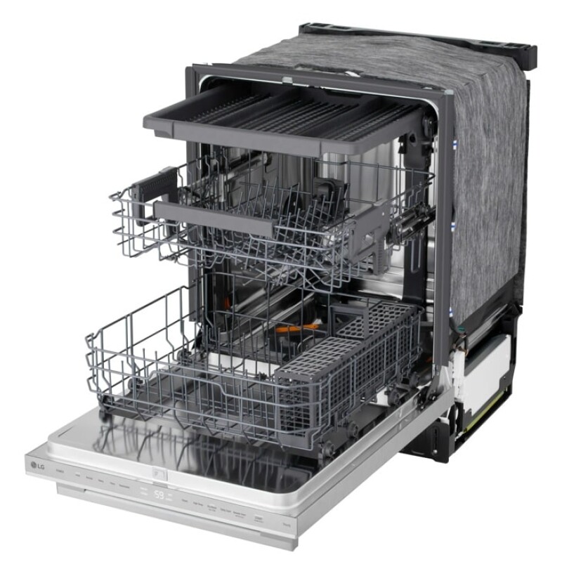 Smart FlushFit™ Top Control Dishwasher with 1-Hour Wash & Dry, QuadWash® Pro, and Dynamic Heat Dry™ w/AutoVent Dry™ view 3