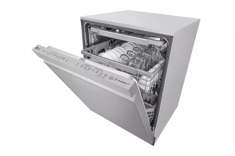 Top Control Dishwasher with QuadWash™ and TrueSteam® view 3