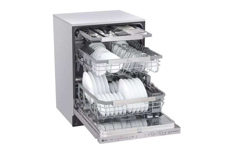 Top Control Dishwasher with QuadWash™ and TrueSteam® view 8