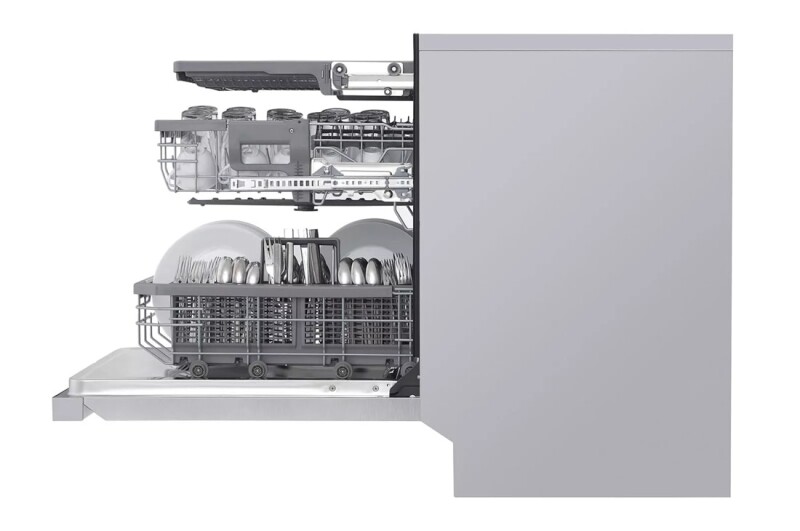 Top Control Dishwasher with QuadWash™ and TrueSteam® view 11