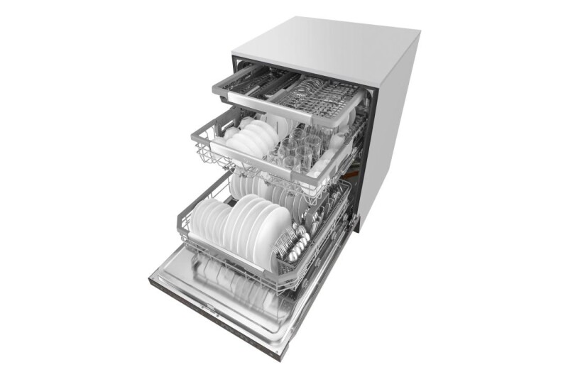 Top Control Smart wi-fi Enabled Dishwasher with QuadWash™ and TrueSteam® LDP7708BD, product image 10 of 10