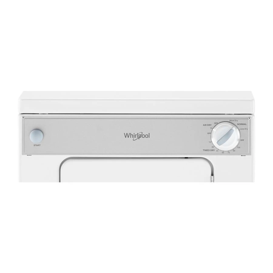 3.4 cu. ft. Compact Front Load Dryer with Flexible Installation view 2