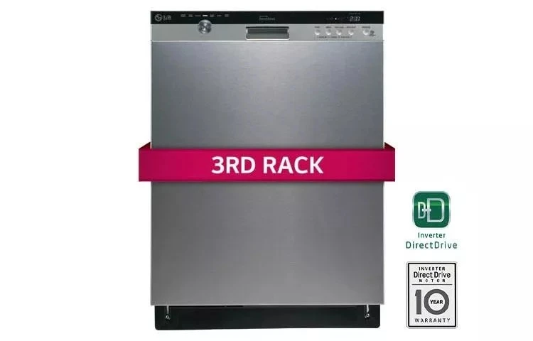 Semi-integrated Dishwasher With Height-adjustable 3rd Rack LDS5560ST