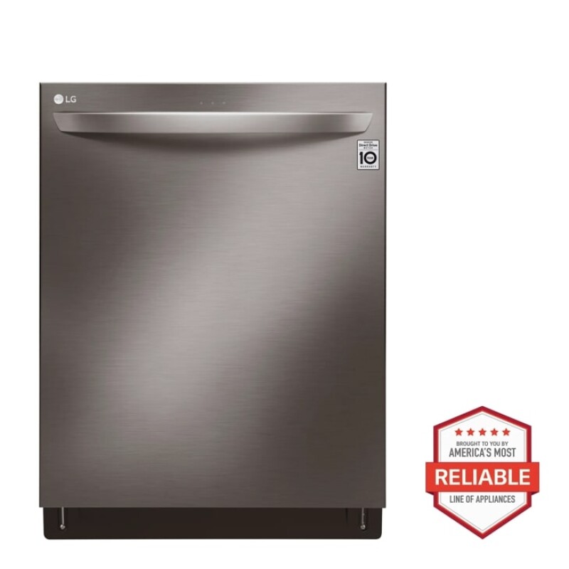 Top Control Smart wi-fi Enabled Dishwasher with QuadWash™ and TrueSteam® LDT6809BD