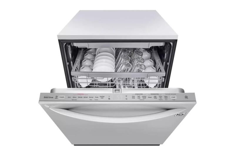 Top Control Smart wi-fi Enabled Dishwasher with QuadWash™ and TrueSteam® LDT6809SS