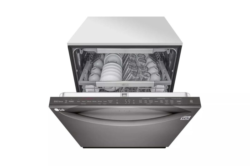 24 Inch Top Control Smart Wi-fi Enabled Dishwasher With Quadwash™ And Truesteam® LDT7808BD