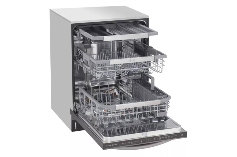 24 Inch Top Control Smart Wi-fi Enabled Dishwasher With Quadwash™ And Truesteam® LDT7808BD