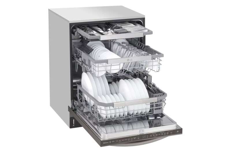 24 Inch Top Control Smart Wi-fi Enabled Dishwasher With Quadwash™ And Truesteam® LDT7808BD