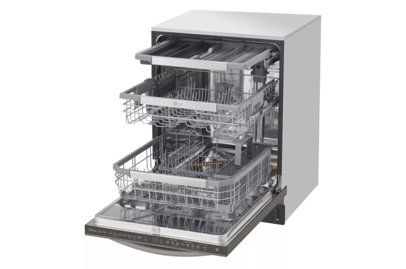24 Inch Top Control Smart Wi-fi Enabled Dishwasher With Quadwash™ And Truesteam® LDT7808BD