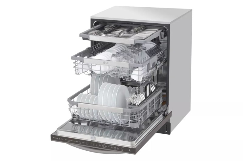 24 Inch Top Control Smart Wi-fi Enabled Dishwasher With Quadwash™ And Truesteam® LDT7808BD