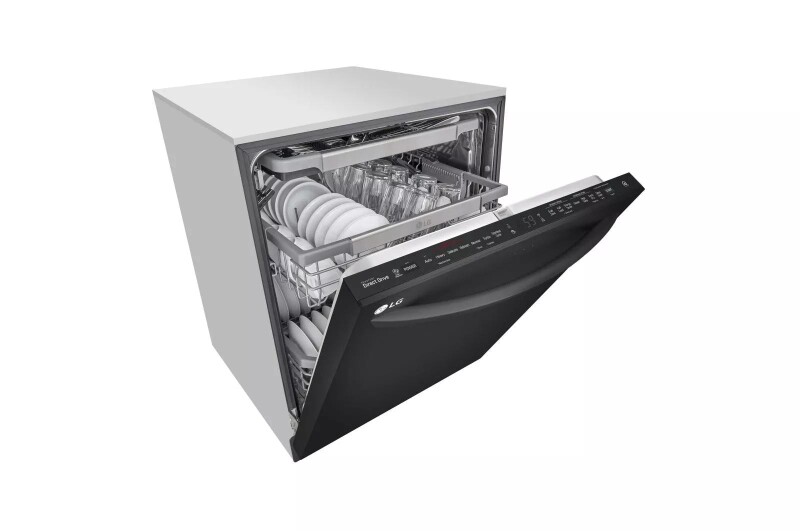 Top Control Smart Wi-fi Enabled Dishwasher With Quadwash™ And Truesteam® LDT7808BM, product image 2 of 10