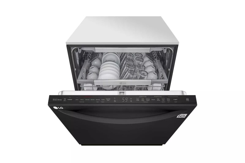 Top Control Smart Wi-fi Enabled Dishwasher With Quadwash™ And Truesteam® LDT7808BM, product image 4 of 10