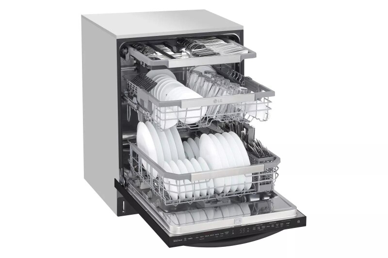 Top Control Smart Wi-fi Enabled Dishwasher With Quadwash™ And Truesteam® LDT7808BM, product image 8 of 10