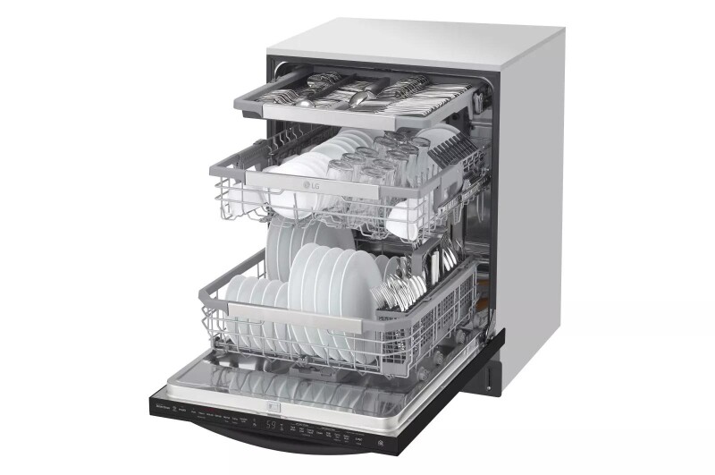 Top Control Smart Wi-fi Enabled Dishwasher With Quadwash™ And Truesteam® LDT7808BM, product image 10 of 10