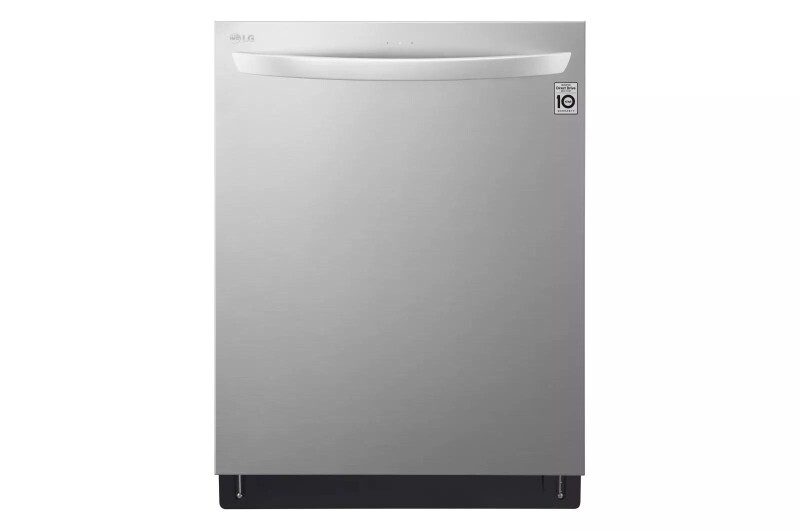 LG Top Control Smart wi-fi Enabled Dishwasher with QuadWash™ and TrueSteam® Stainless LDT7808ST Picture 1