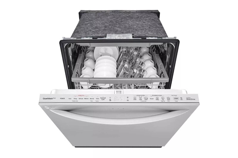 24 Inch Quadwash® Top Control Dishwasher - Stainless Steel LDTS5552S