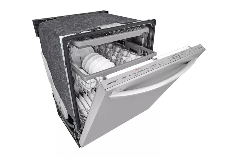 24 Inch Quadwash® Top Control Dishwasher - Stainless Steel LDTS5552S