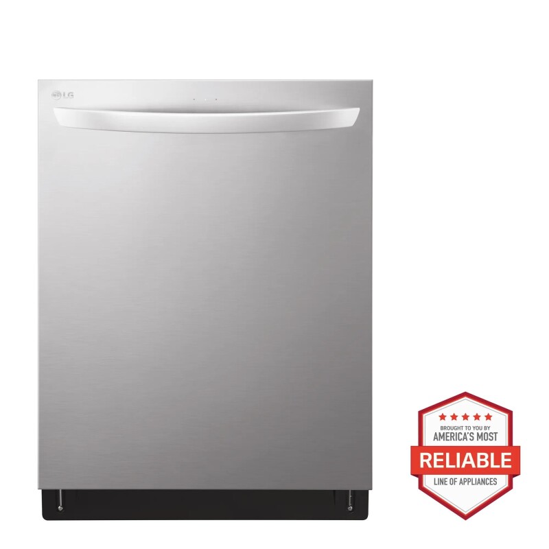 LG Top Control Smart Dishwasher with QuadWash™ Printproof Stainless Steel LDTS5552S Picture 1