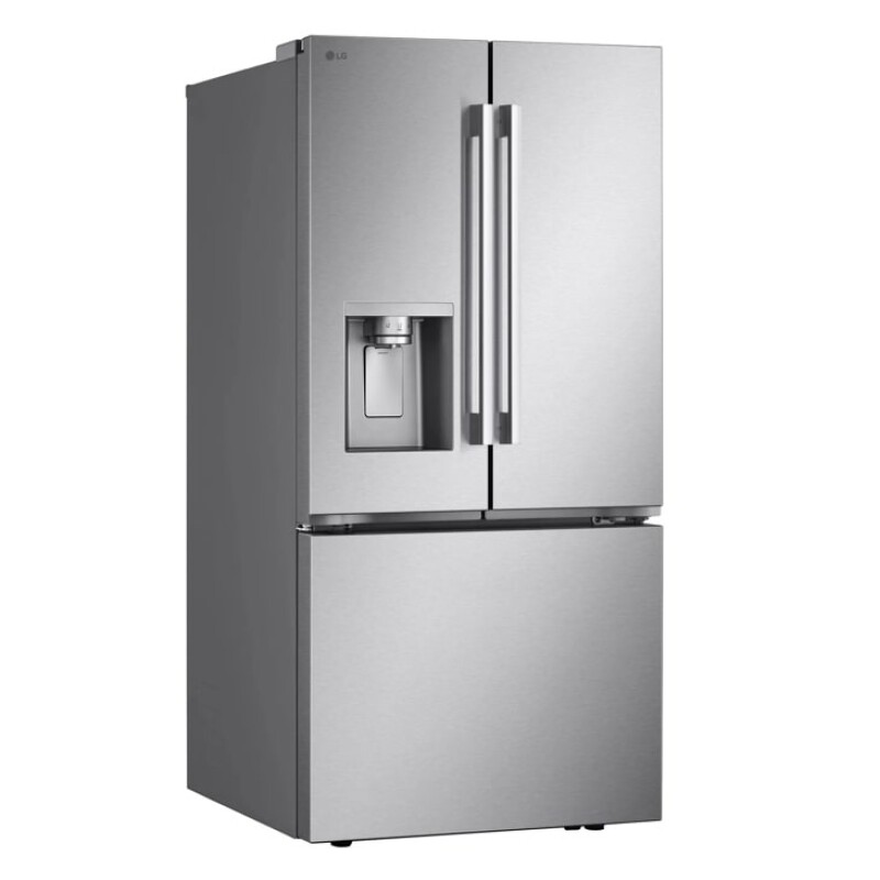 20 cu.ft. 3 Door French Door, 33 Wide Counter Depth MAX, Slim In Door Ice and Water dispenser, Dual Ice, New Hybrid Handle view 3