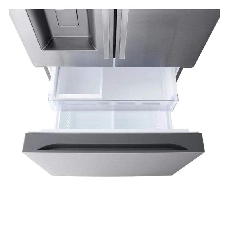 20 cu.ft. 3 Door French Door, 33 Wide Counter Depth MAX, Slim In Door Ice and Water dispenser, Dual Ice, New Hybrid Handle view 6