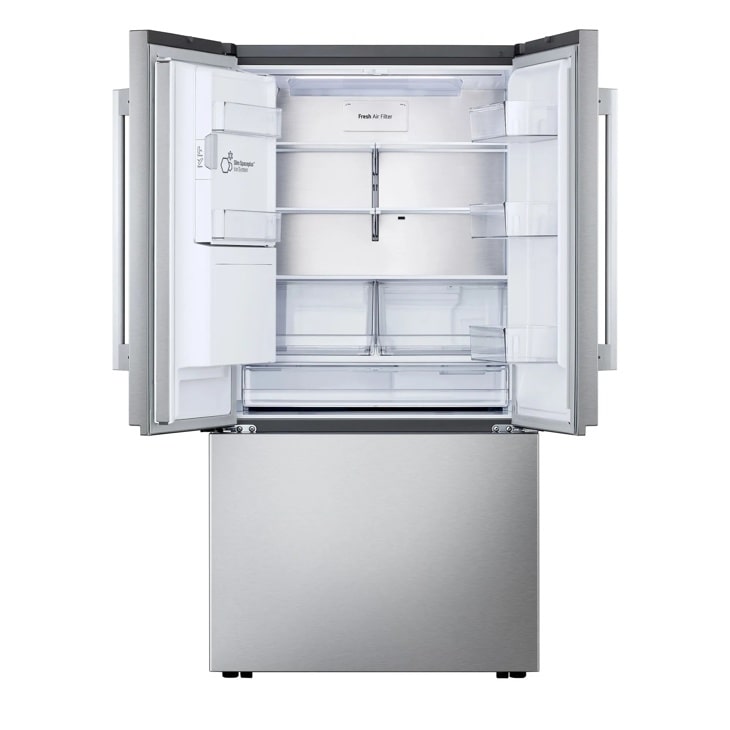 24 cu. ft. Counter-Depth MAX™ with Zero Clearance™ 3-Door French Door Refrigerator view 6