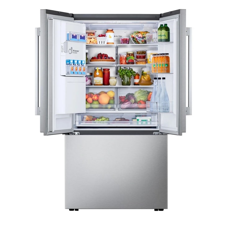 24 cu. ft. Counter-Depth MAX™ with Zero Clearance™ 3-Door French Door Refrigerator view 5