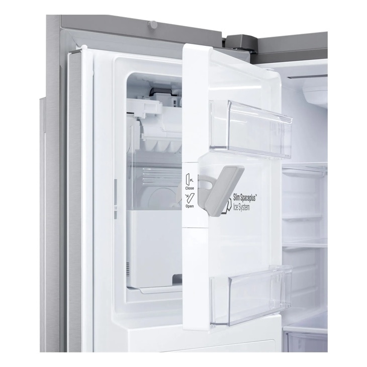 24 cu. ft. Counter-Depth MAX™ with Zero Clearance™ 3-Door French Door Refrigerator view 4