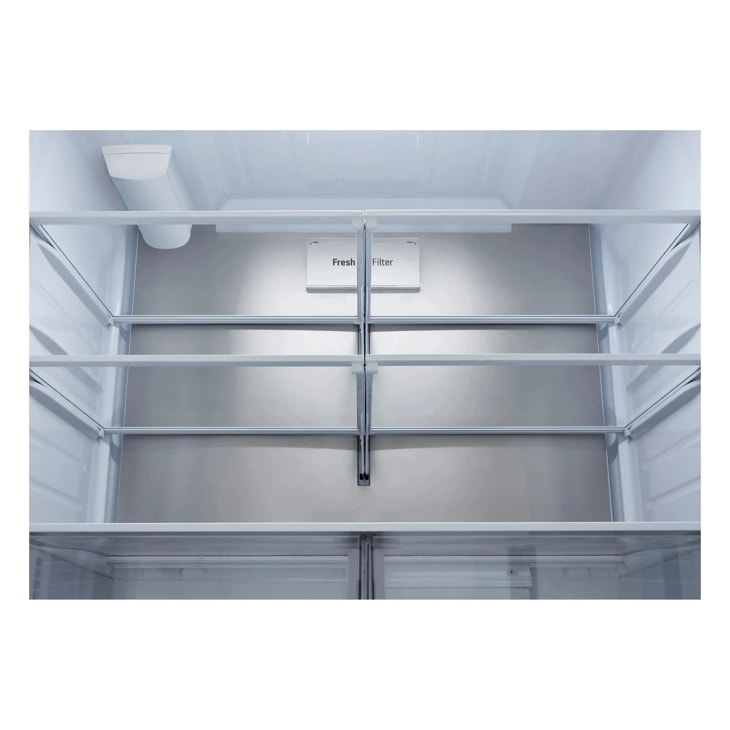24 cu. ft. Counter-Depth MAX™ with Zero Clearance™ 3-Door French Door Refrigerator view 3