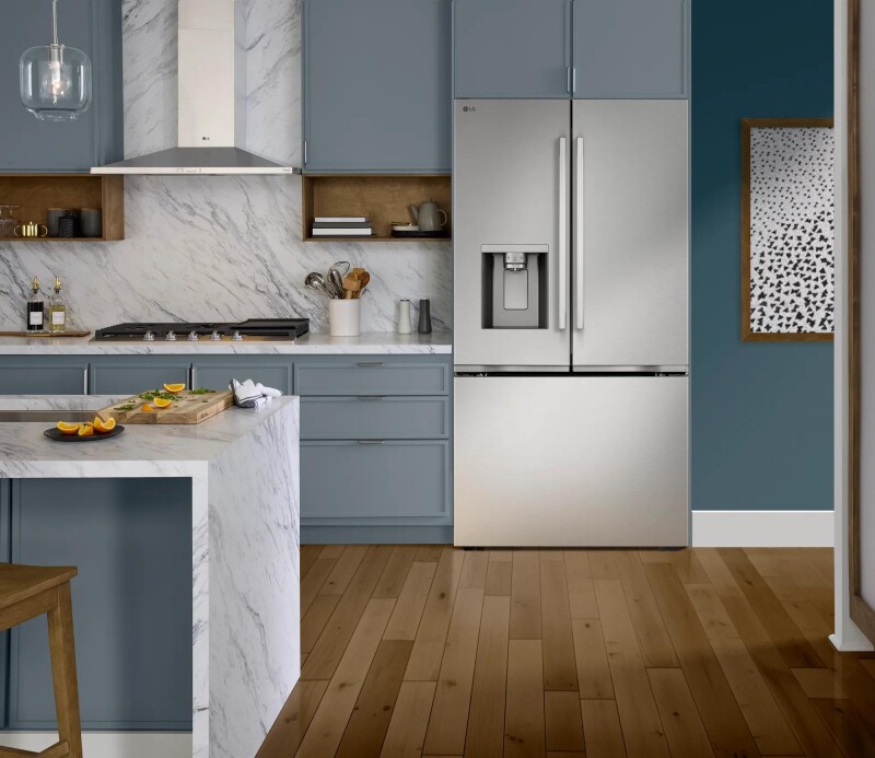 Counter-Depth MAX™ with Zero Clearance™ 3-Door French Door Refrigerator with Thin Door Design view 20