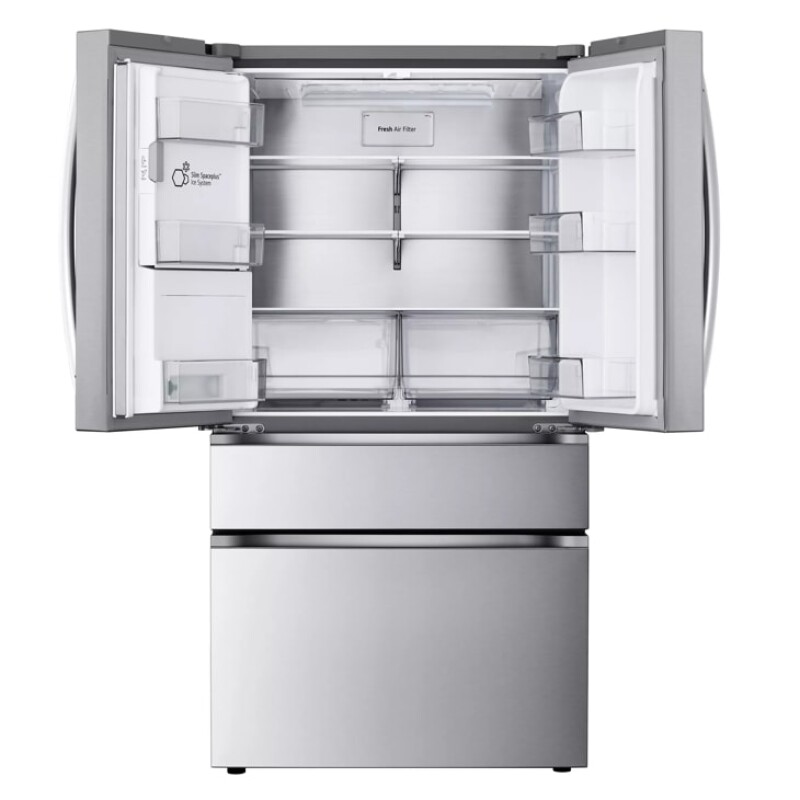 25 cu. ft. Smart Counter-Depth MAX™ 4-Door French Door Refrigerator with Full-Convert Drawer™ view 5