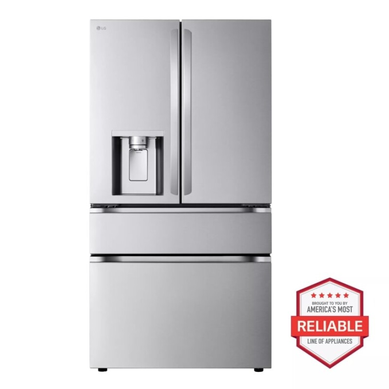 25 cu. ft. Smart Counter-Depth MAX™ 4-Door French Door Refrigerator with Full-Convert Drawer™ view 12