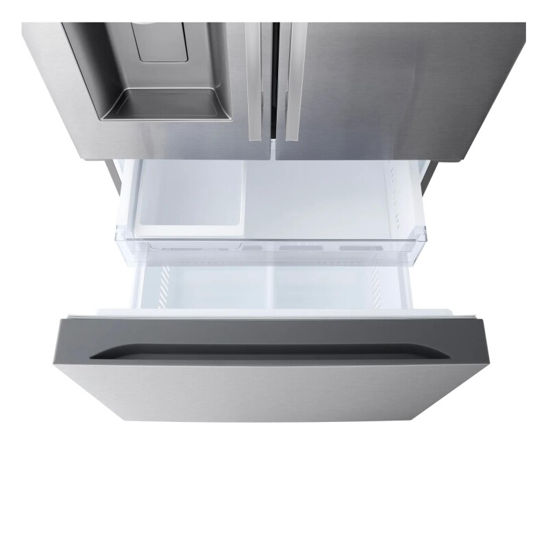 25 cu.ft. 3-Door French Door Refrigerator with Hybrid Handle Design and External Ice and Water Dispenser view 9