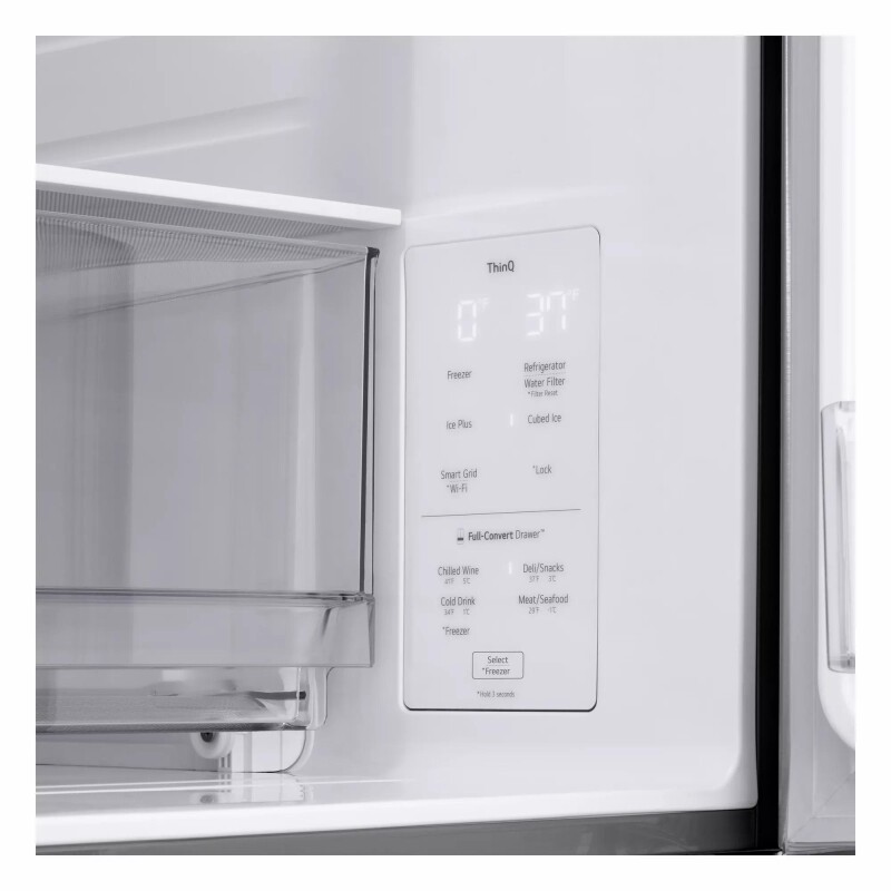 26 cu.ft. 4 Door French Door, Fully Convertible Drawer view 5