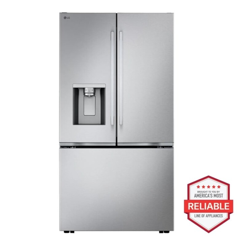 26 Cu. Ft. 3 Door French Door, Counter Depth, Ice And Water With Craft Ice™ LF26WCH5HS