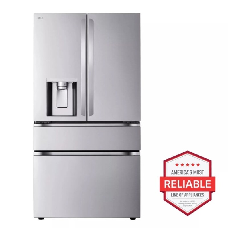 29 cu. ft. Smart Standard-Depth MAX™ 4-Door French Door Refrigerator with Full-Convert Drawer™ view 14