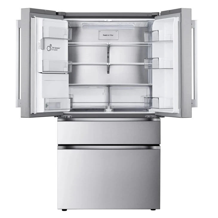 29 Cu. Ft. Smart Standard-depth Max™ 4-door French Door Refrigerator With Full-convert Drawer™ LF29N8330S