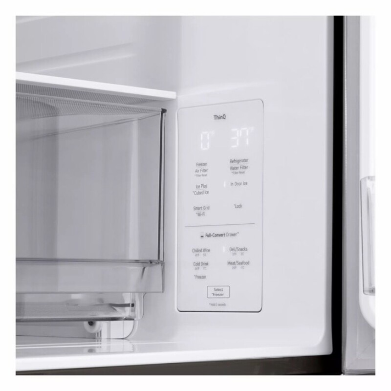29 cu. ft. Smart Standard-Depth MAX™ 4-Door French Door Refrigerator with Full-Convert Drawer™ LF29S8330D