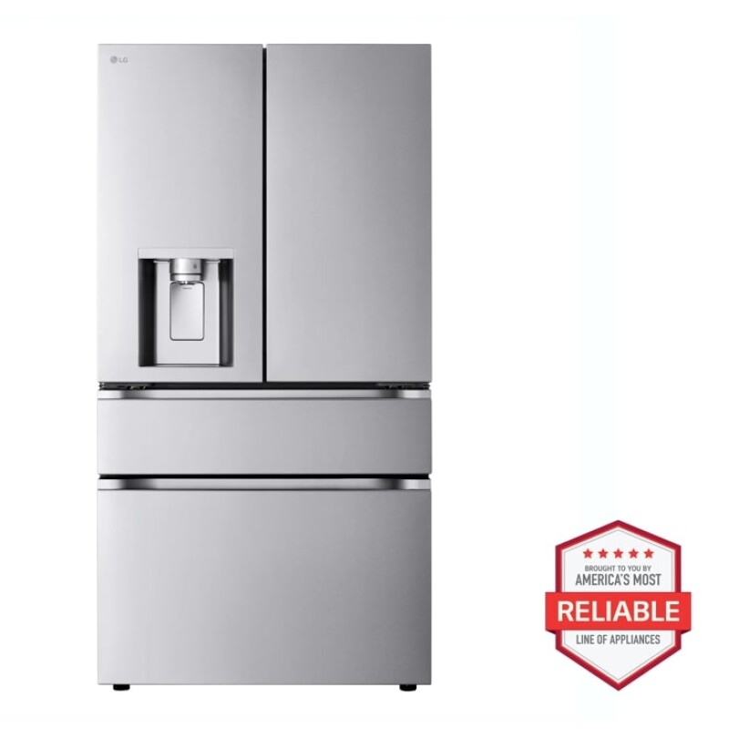 29 Cu. Ft. Smart Standard-depth Max™ 4-door French Door Refrigerator With Full-convert Drawer™ LF29S8330S