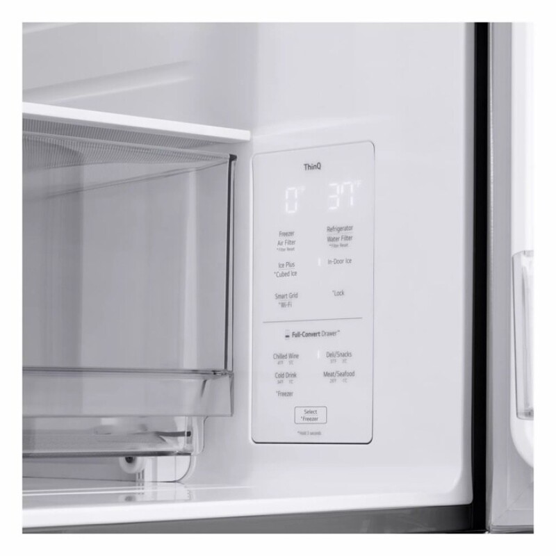 29 Cu. Ft. Smart Standard-depth Max™ 4-door French Door Refrigerator With Full-convert Drawer™ LF29S8330S