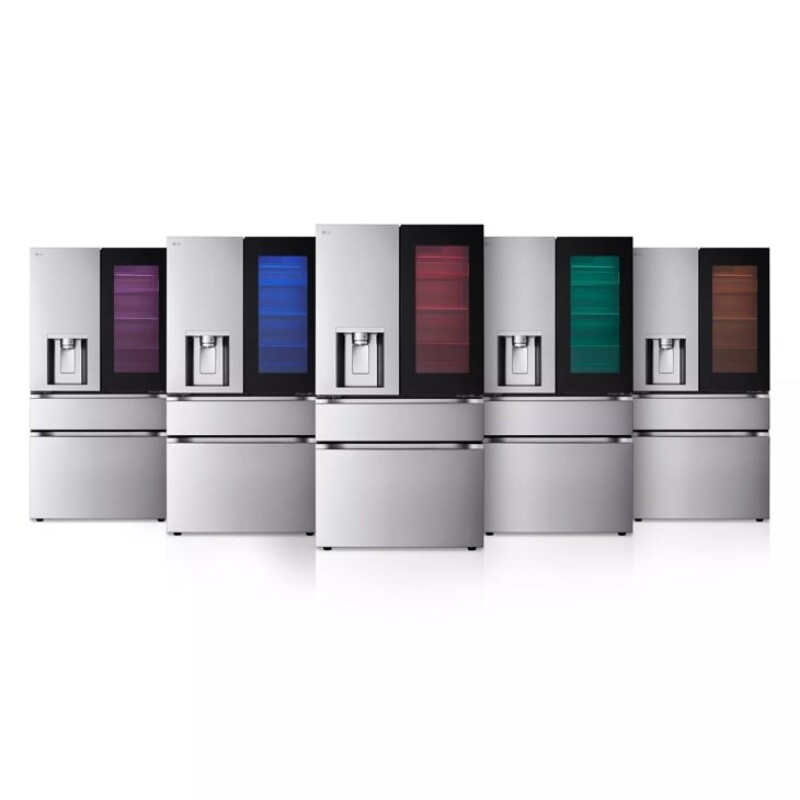 29 cu. ft. Smart InstaView® Door-in-Door® Standard-Depth MAX™ 4-Door French Door Refrigerator with MyColor™ view 18