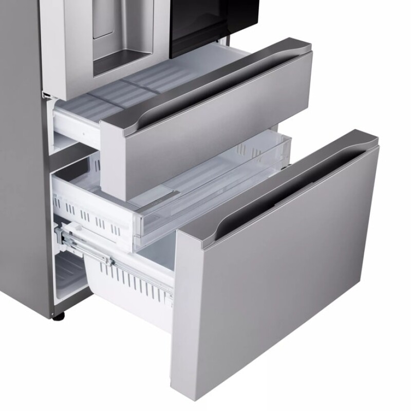 29 cu. ft. Smart InstaView® Door-in-Door® Standard-Depth MAX™ 4-Door French Door Refrigerator with MyColor™ view 11