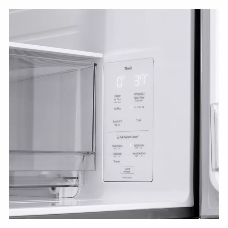 29 cu. ft. Smart InstaView® Door-in-Door® Standard-Depth MAX™ 4-Door French Door Refrigerator with MyColor™ view 10