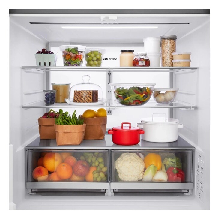 29 cu. ft. Standard-Depth MAX™ 4-Door French Door Refrigerator with Mini Craft Ice™ and Full-Convert Drawer™ view 15