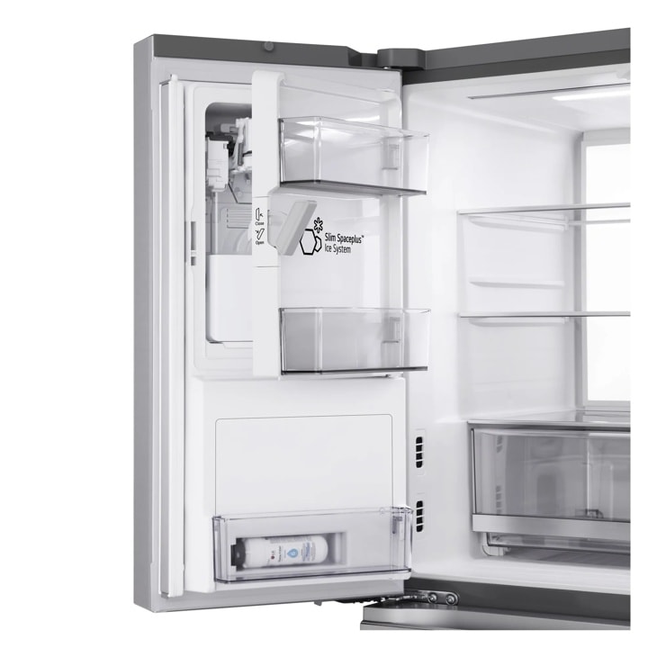 29 cu. ft. Standard-Depth MAX™ 4-Door French Door Refrigerator with Mirror InstaView® MyColor™ and Mini Craft Ice™ view 12