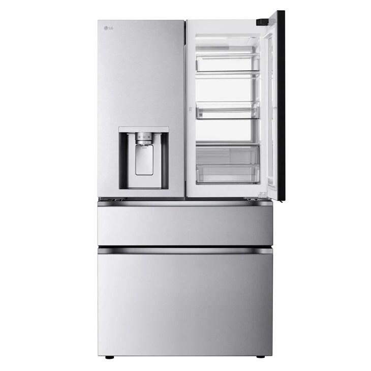 29 cu. ft. Standard-Depth MAX™ 4-Door French Door Refrigerator with Mirror InstaView® MyColor™ and Mini Craft Ice™ view 7